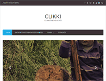 Tablet Screenshot of clikki.com